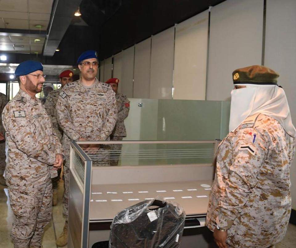 افتتاح اول قسم نسائي عسكري في القوات المسلحة السعودية