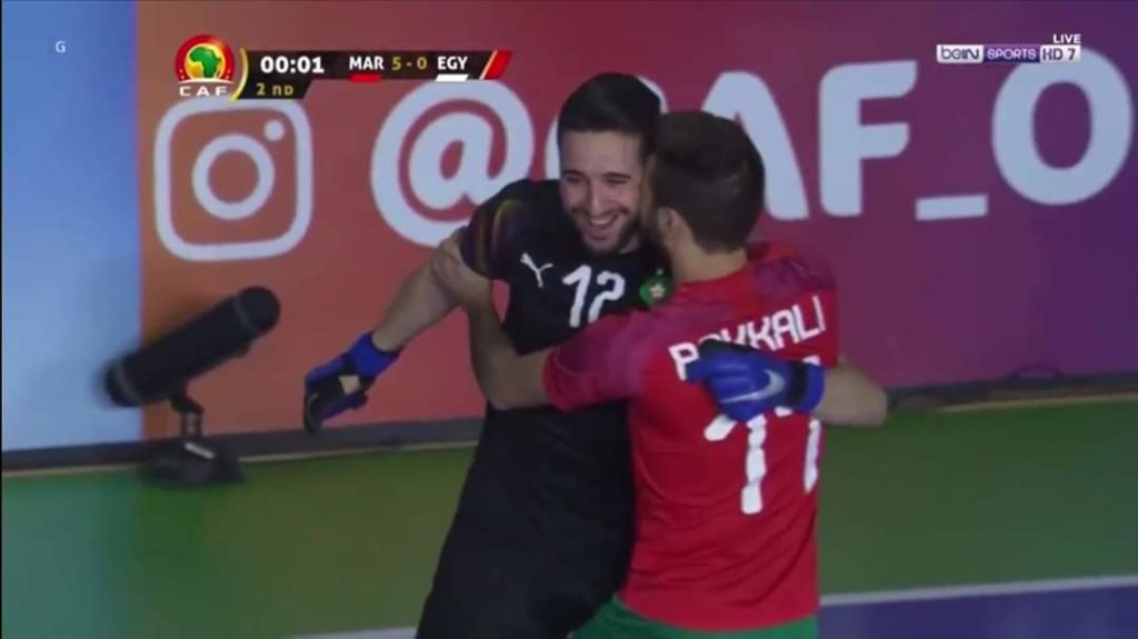 المنتخب المغربي للفوتسال يتوج بالكأس الافريقية على حسب المنتخب المصري