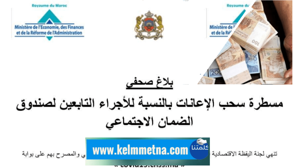 مسطرة سحب الإعانات بالنسبة للأجراء التابعين لصندوق الضمان الاجتماعي